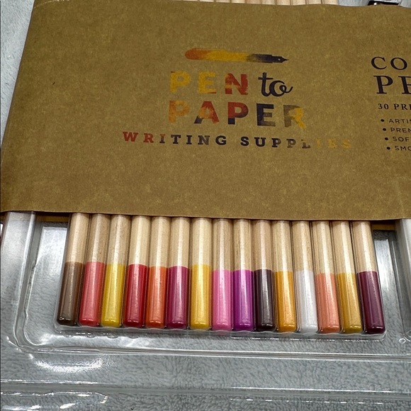 PEN TO PAPER WRITING SUPPLIES-Colored Pencil Set 30 Premium Colors - Picture 6 of 6